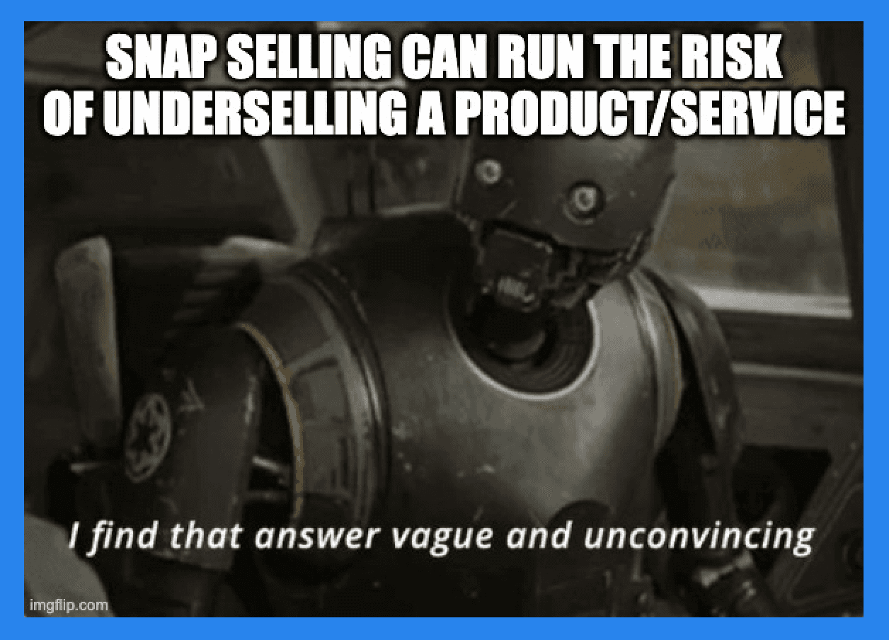 Risk of Oversimplifying Your Offer
