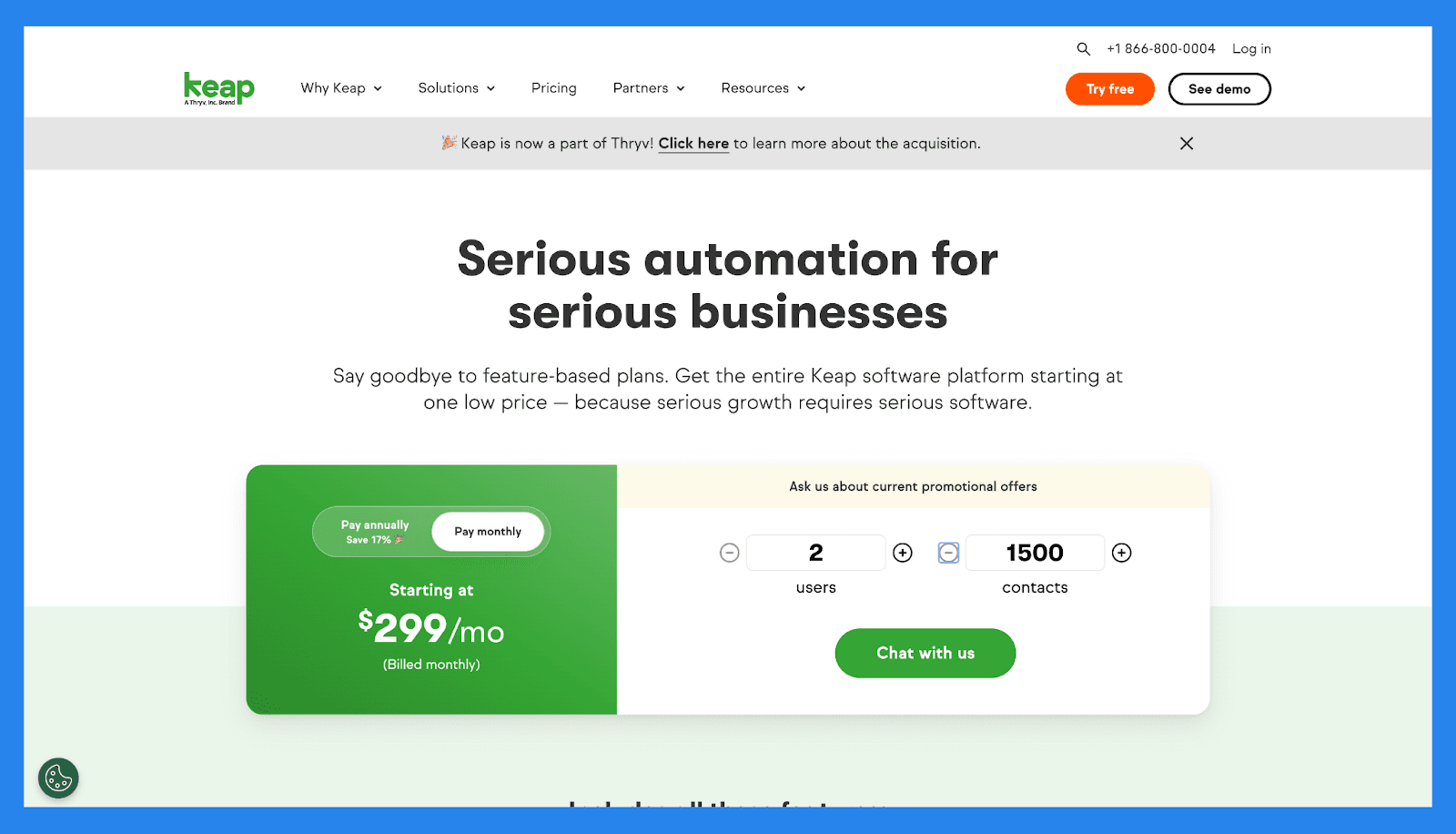 Keap Pricing Plans