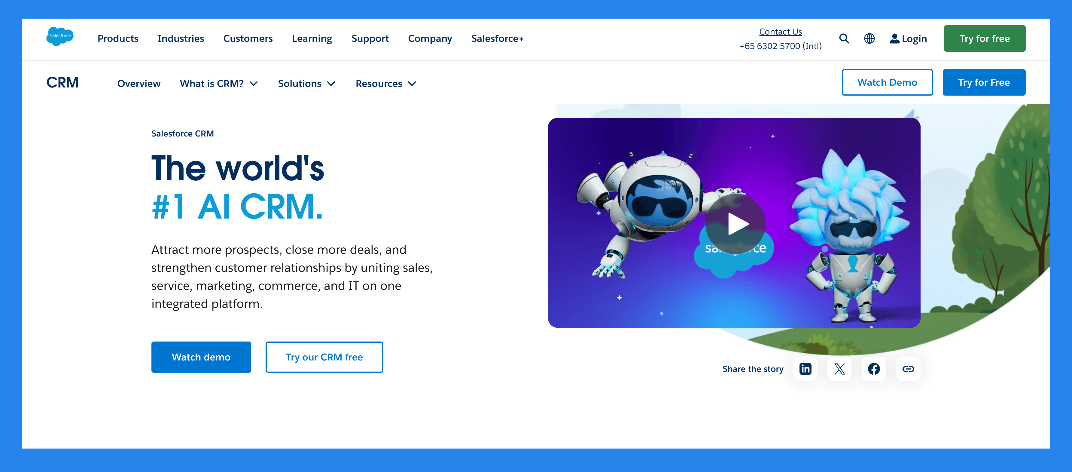 5 CRMs with 3rd-party WhatsApp Integration: Salesforce