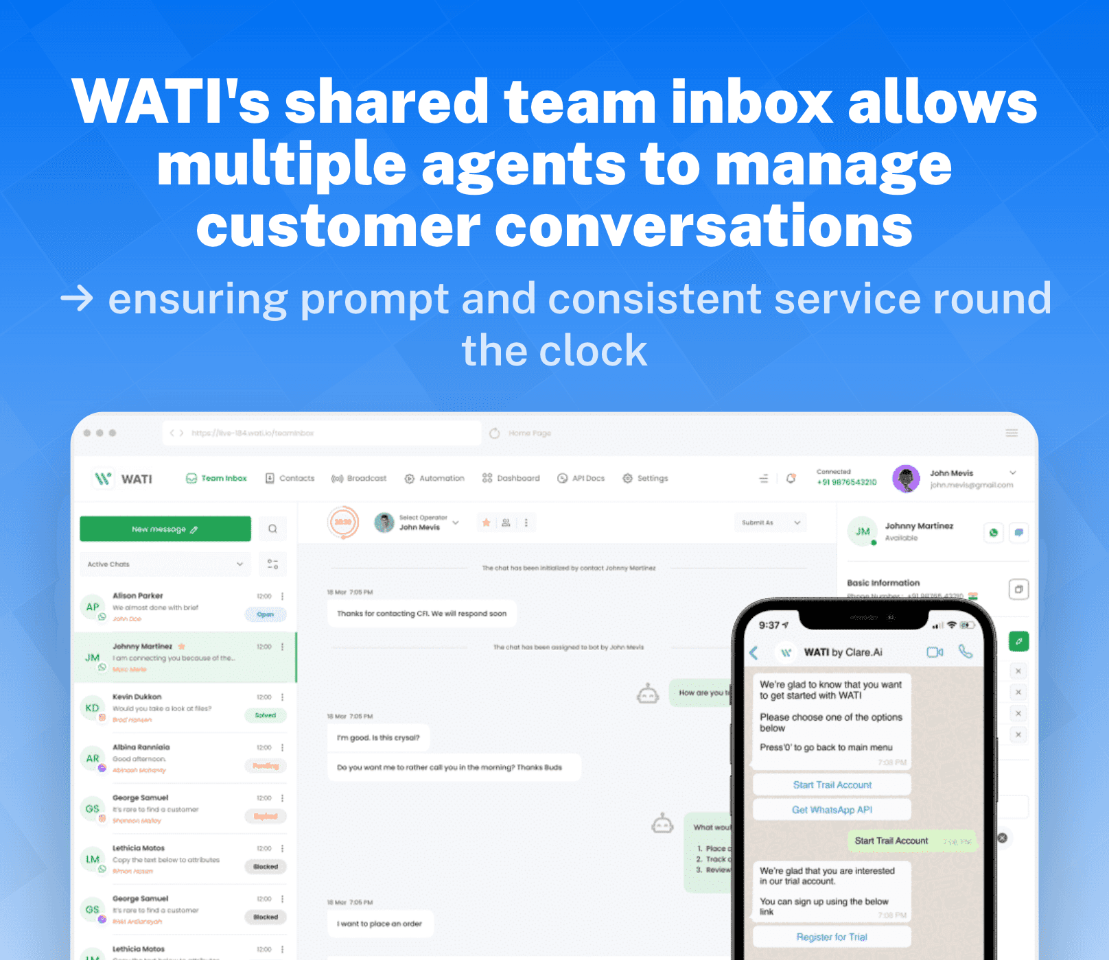 5 CRMs with Native WhatsApp Integration: Wati