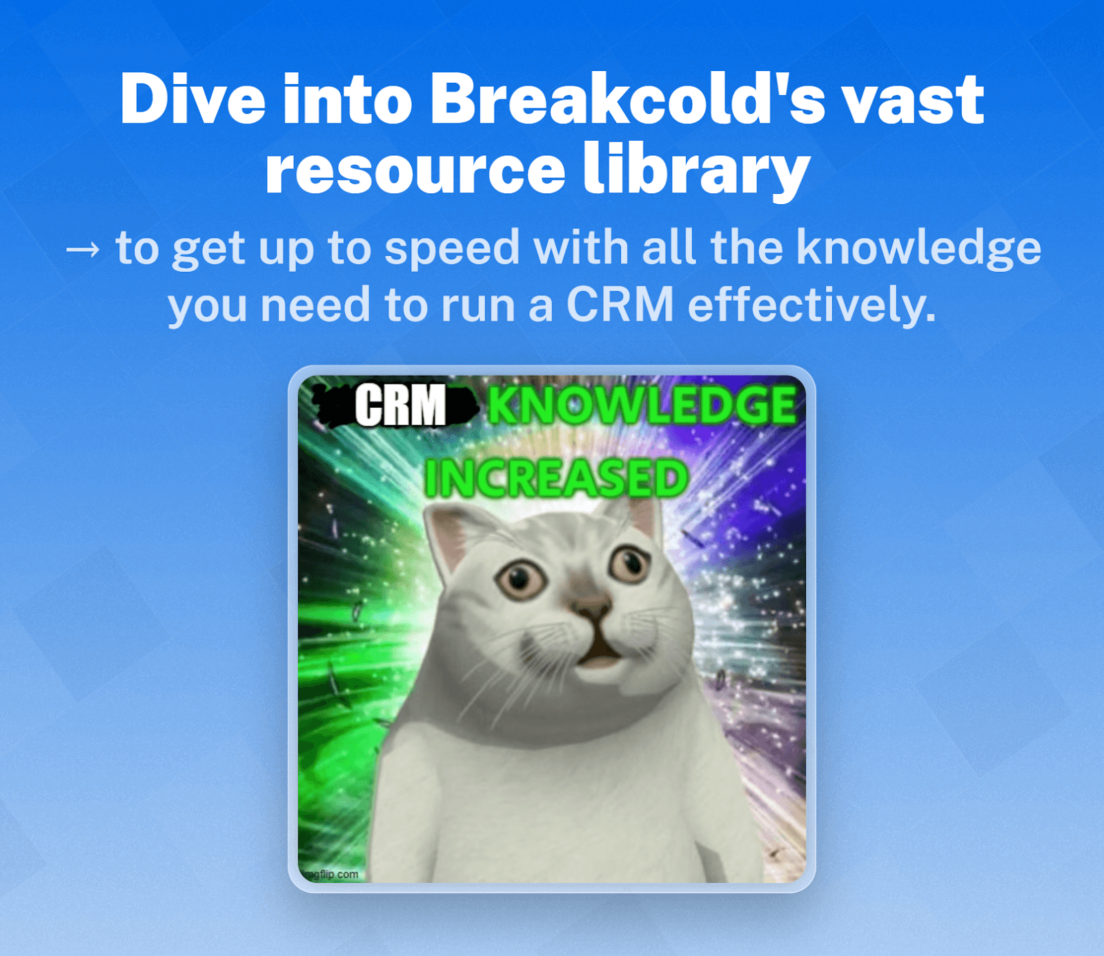 Resource-Rich Library & Onboarding