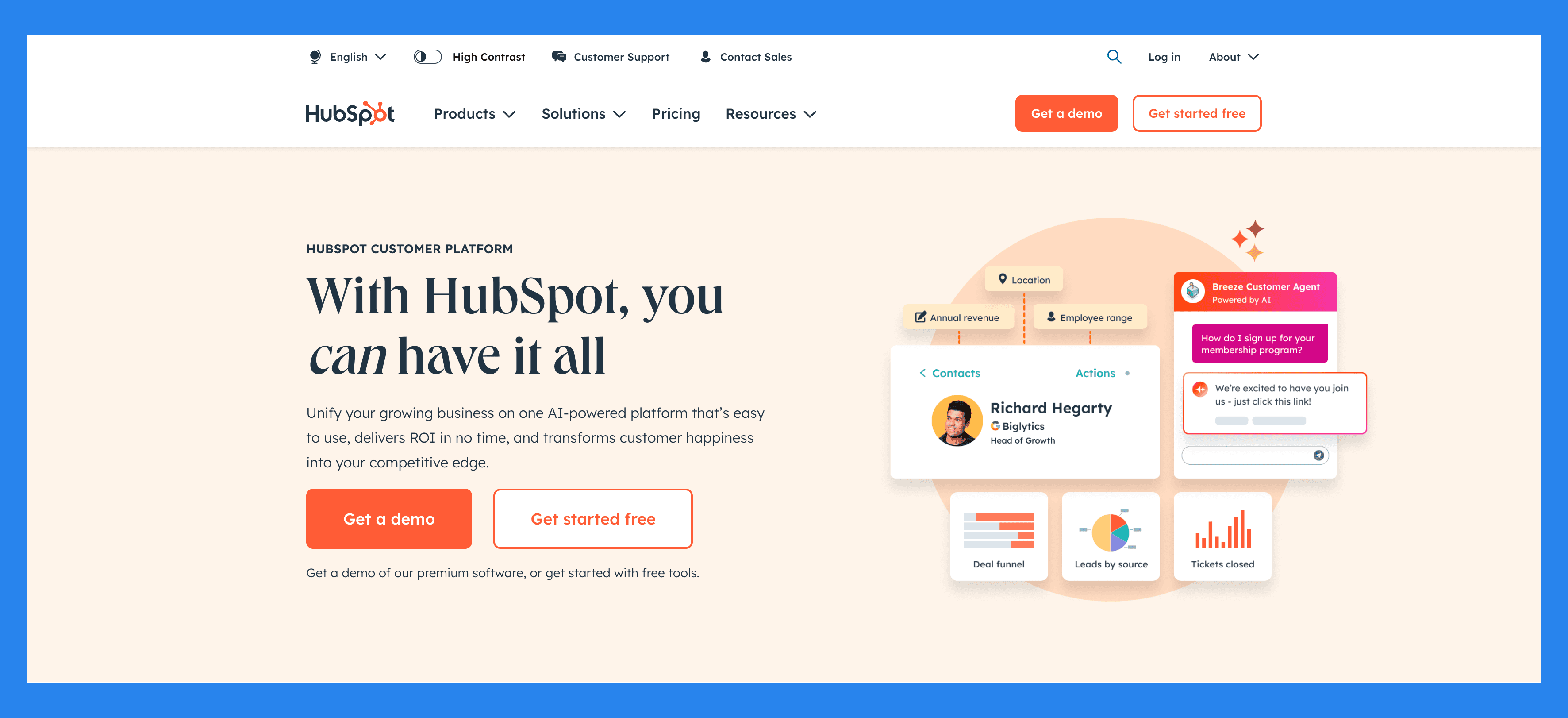 5 CRMs with 3rd-party WhatsApp Integration: Hubspot