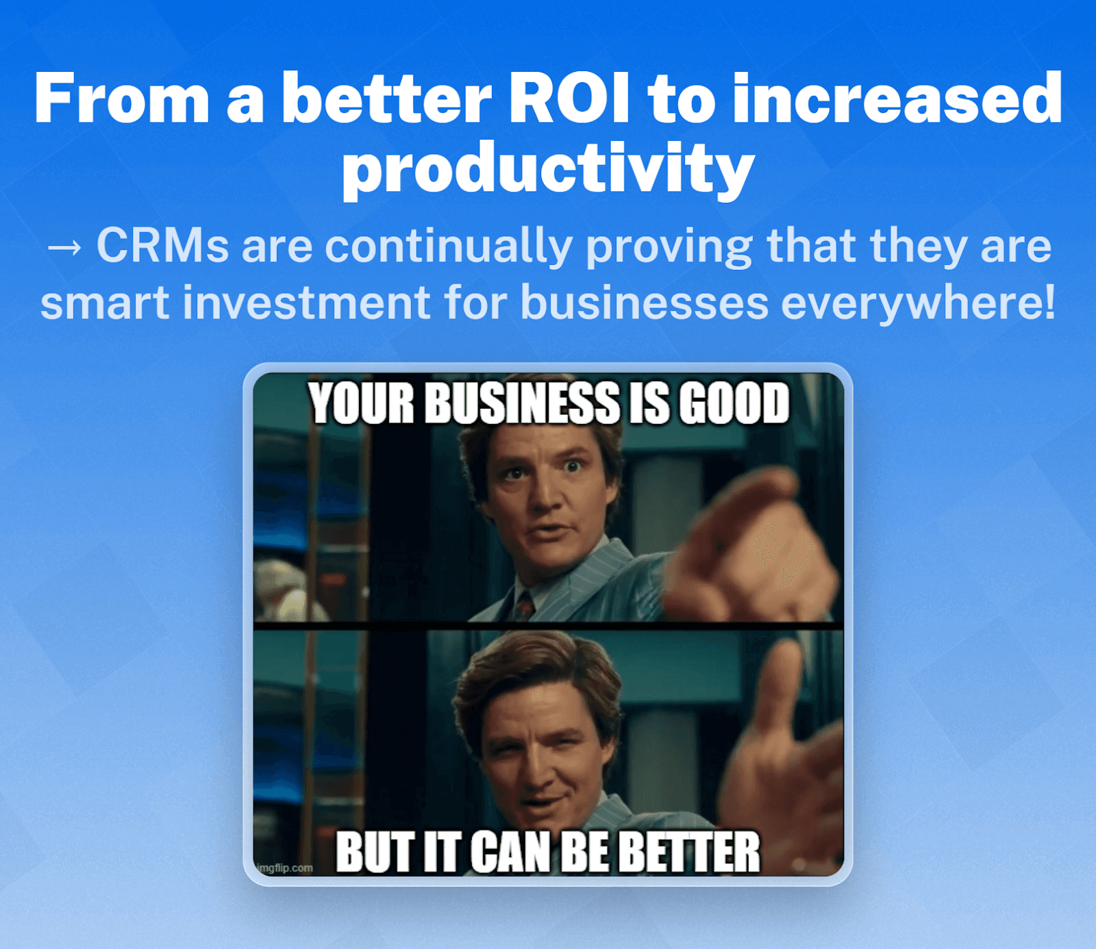 Benefits To Companies That Use CRM Statistics