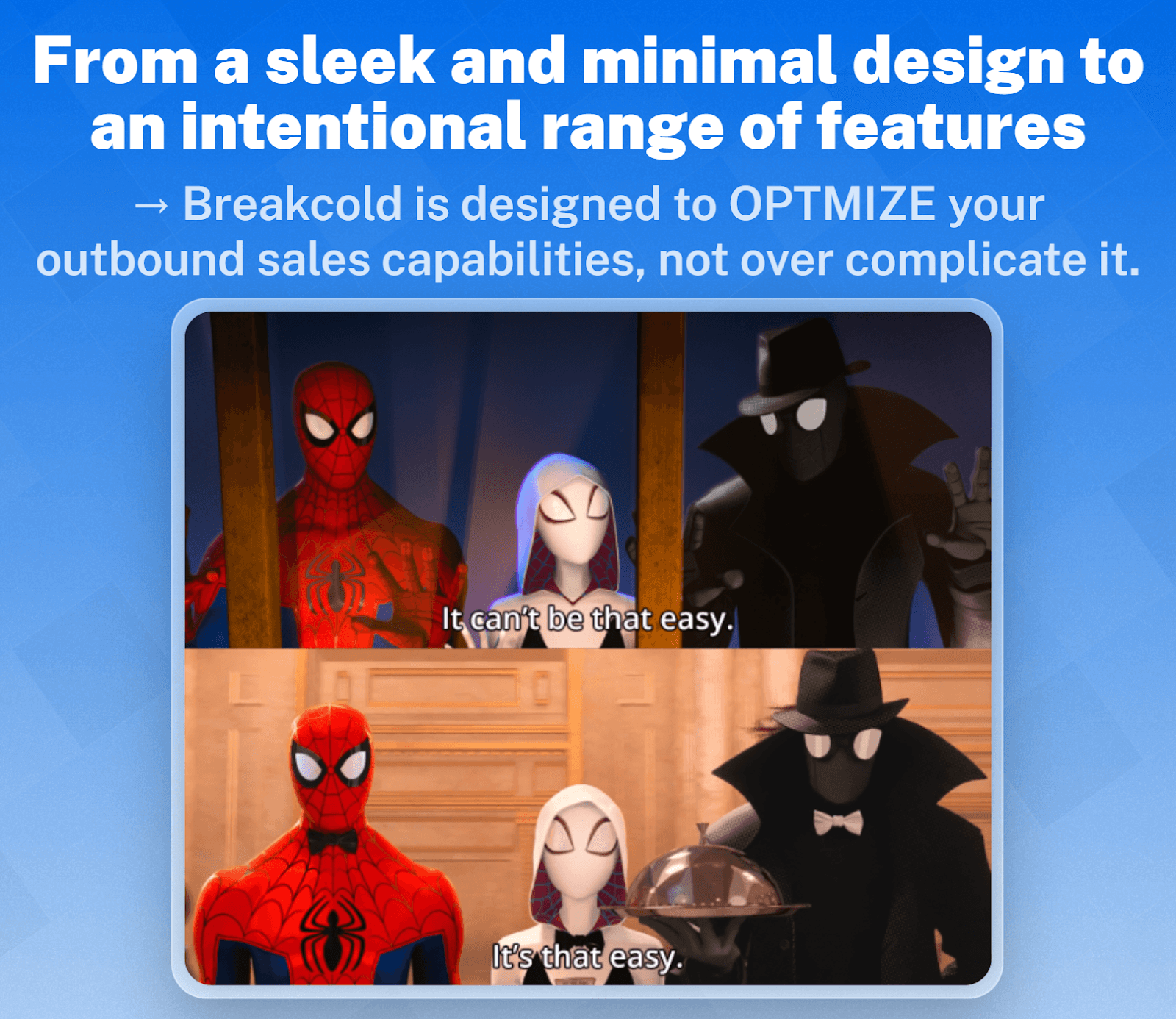 Sleek, User-Friendly Design